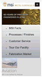 Mobile Screenshot of metalsurfaces.com